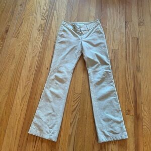 Banana Republic Classic Tan Women's Suede Trousers